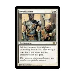 WOTC MtG 10th Ed Mobilization (R) (Foil) EX- - Image 1