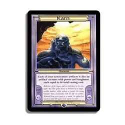 WOTC MtG Vanguard Karn NM - Image 1