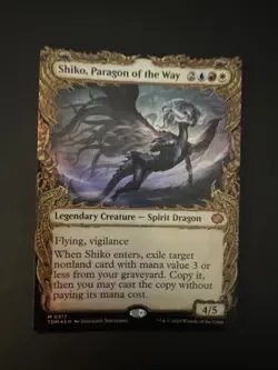 Shiko, Paragon of the Way (Showcase) Tarkir: Dragonstorm Foil MTG - Image 1