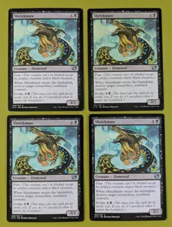Shriekmaw x4 Commander 2014 4x Playset Magic the Gathering MTG - Image 1