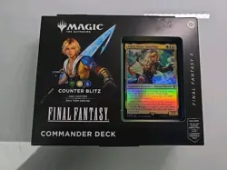 MtG Final Fantasy X Commander Deck Counter Blitz SEALED Magic The Gathering - Image 1