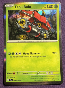 Tapu Bulu 6/64 | SV: Shrouded Fable | Holo | Pokemon (NM/LP) - Image 1