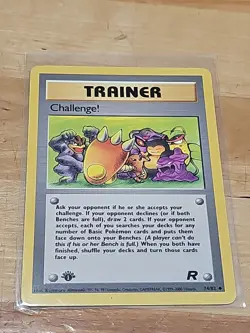 Pokemon 2000 team rocket 74/82 Challenge! Trainer ¿ - Image 1