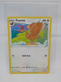 POKEMON SWORD & SHIELD BATTLE STYLES FEAROW 112/163 NM/MINT PACK FRESH - Image 1