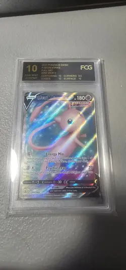 2021 Pokemon Sword and Shield Fusion Strike Mew V #250 FCG 10 - Image 1
