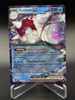 Cetitan EX - 065/182 - Destined Rivals - Pokemon Cards - Image 1