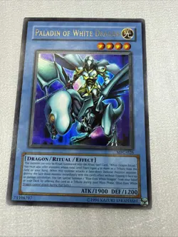 Yugioh Paladin Of White Dragon MFC-026 Ultra Rare NM - Image 1