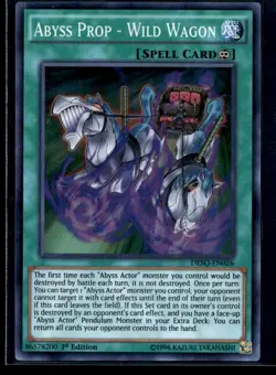 Abyss Prop - Wild Wagon Destiny Soldiers DESO-EN026 MP YuGiOh TCG | Buy 10 Get 1 - Image 1