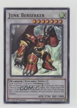 SR - Junk Berserker 1st Ed. YuGiOh Legendary Collection 5Ds MegaPack #LC5D-EN043 - Image 1