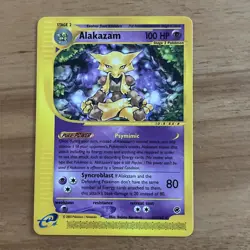 Alakazam (33) Rare Pokemon Expedition 033/165 LP - Image 1