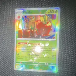 Pokemon Dipplin (Master Ball Pattern) Uncommon SV: Prismatic Evolutions Holo 80… - Image 1