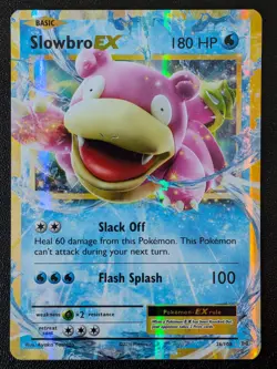 Slowbro EX 26/108 Holo EX Rare Evolutions Pokemon Near Mint - Image 2