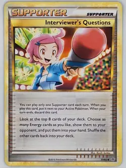 Interviewer's Questions 77/95 Pokemon - HGSS Unleashed MP - Image 1