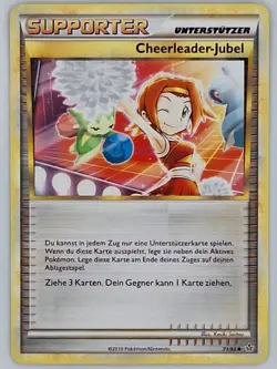 Cheerleader's Cheer 71/95 Pokemon - German HGSS Unleashed MP - Image 1
