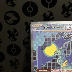 Iron Crown ex 158/131 - Pokemon (Prismatic Evolutions) - NM - SIR - Image 4