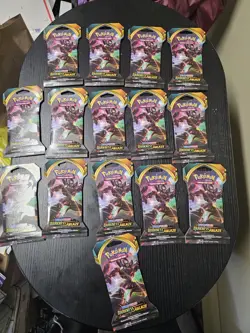 Pokemon Sword And Shield Darkness Ablaze Booster Pack 15 packs. New NEVER Open - Image 1