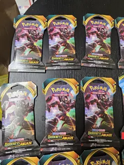 Pokemon Sword And Shield Darkness Ablaze Booster Pack 15 packs. New NEVER Open - Image 2