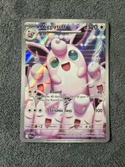 Wigglytuff 105/094 Illustration Rare Phantasmal Flames Holo NM Pokemon TCG - Image 1