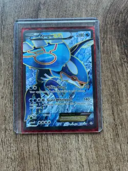 The Pokemon Company Kyogre EX Full Art Holo Ultra Rare 148/160 180 HP ENG - Image 1