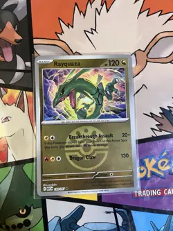 Rayquaza #153/217 Me Ascended Heroes Friend Ball Reverse Holo Pokemon TCG NM - Image 1