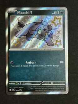 Maschiff 071 Black Star Promo Paldean Fates SVP071 Pokemon TCG NM/MINT - Image 1