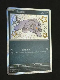 Maschiff 071 Black Star Promo Paldean Fates SVP071 Pokemon TCG NM/MINT - Image 4