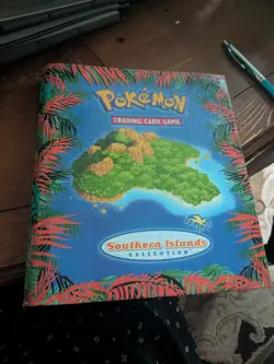 Pokemon Southern Islands Complete 18/18 Set with Binder NM-LP Condition - Image 1