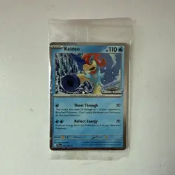 Pokemon TCG: Chaos Rising Stamped Promo - Keldeo (019/086) Sealed Cosmo Holo - Image 1
