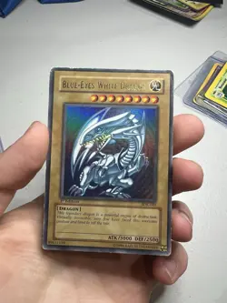 1ST EDITION SDK-001 Blue-Eyes White Dragon 2002 Yugioh Starter Deck Kaiba - Image 3