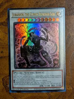 Juraishin, the Cursed Thunder God ALIN-EN043 Ultra Rare 1st Ed NM Yu-Gi-Oh! - Image 1