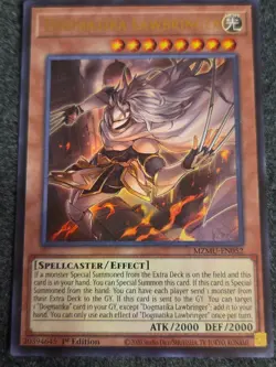 Yugioh Dogmatika Lawbringer MZMU-EN052 Ultra Rare 1st Edition NM - Image 1