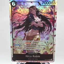 Bandai Nico Robin OP12-087 Legacy of the Master SR Foil Character 6 Cost 7000 EN - Image 2