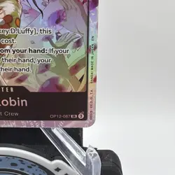 Bandai Nico Robin OP12-087 Legacy of the Master SR Foil Character 6 Cost 7000 EN - Image 5