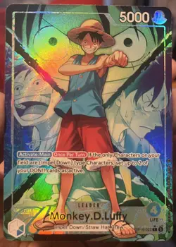 2026 The Time Of Battle Monkey D Luffy Op16-022 Leader - Image 1