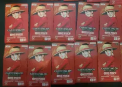 LOT OF 30 One Piece OP-13 Carrying on His Will Sleeved Blister Booster Packs - Image 3