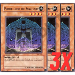 Yugioh Protector Of The Sanctuary (AST-065) (NEAR MINT) (3X) - Image 1