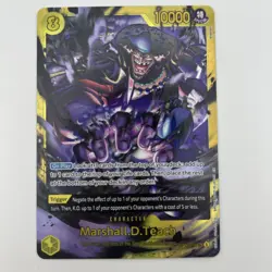 OP16-119 Marshall.D.Teach SEC Alt Art The Time To Battle One Piece TCG English - Image 3