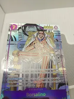 ONE PIECE Borsalino SEC OP16-073 Manga Alt Art The Time Of Battle OP-16 English - Image 3