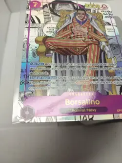 ONE PIECE Borsalino SEC OP16-073 Manga Alt Art The Time Of Battle OP-16 English - Image 4