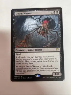 MTG Doom Weaver - Innistrad: Crimson Vow Commander #34 Rare - Image 1