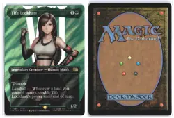 TIFA LOCKHART (BORDERLESS) (SURGE FOIL) 0536 Rare FINAL FANTASY Foil NM - Image 1