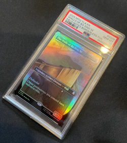 The Walls of Ba Sing Se MtG Avatar Airbender Borderless Foil #0329 PSA 10 POP 1! - Image 1