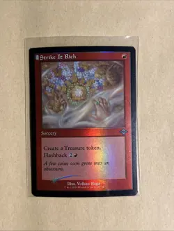 MTG Strike It Rich MH2 12 U NM FOIL Retro Frame - Image 1