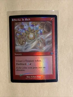 MTG Strike It Rich MH2 12 U NM FOIL Retro Frame - Image 2