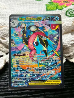 2026 Pokemon Mega Evolution ChaosRising SIR Mega Greninja ex #116/086 - Image 1
