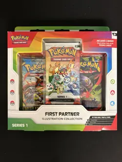 Pokemon TCG First Partner Pack Illustration Collection Series 1 Sealed - Image 1