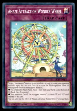 Amaze Attraction Wonder Wheel Lightning Overdrive LIOV-EN072 MP YuGiOh TCG | Buy - Image 1