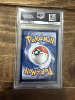 Pokemon TCG Misty's Psyduck 193/182 Sv10 Illustration Rare Holo PSA 9 Eng - Image 2