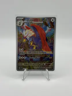 Pokemon Braviary 214/191 SV08 Surging Sparks Illustration Rare Holo 130 HP - Image 1