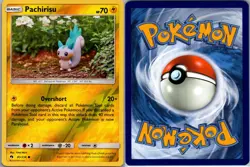 Pachirisu 80/214 Lost Thunder Pokemon TCG Reverse Holo C NM - Image 3